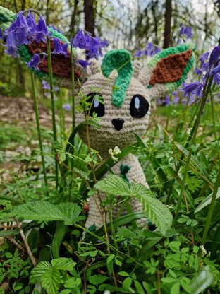 Pokemon Leafeon amigurumi