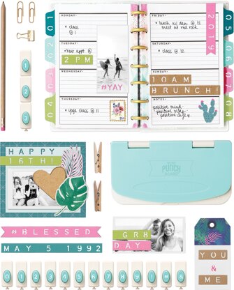 We R Memory Keepers Numbers & Symbols Punch Set - 556652