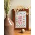 Historical Sampler Company Heart & Bird Birth Sampler Cross Stitch Kit - 25cm x 17cm