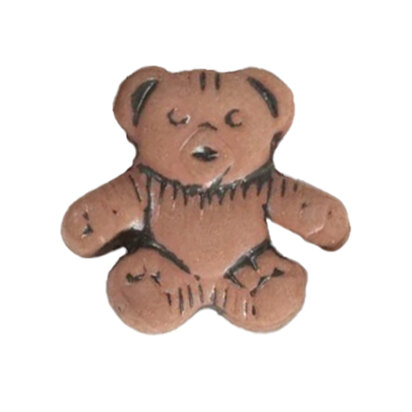Impex Trimits Teddy Bear Plastic Button