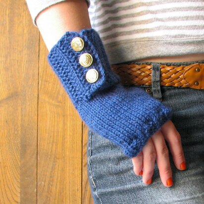 The Captain's Mitts - knitting pattern