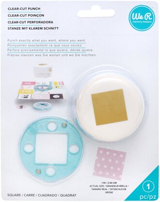 We R Memory Keepers 1" Clear-Cut Punch - Square
