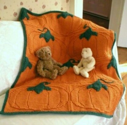 Pumpkin Patch Baby Blanket