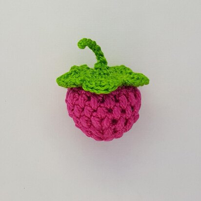 Raspberry with sepal
