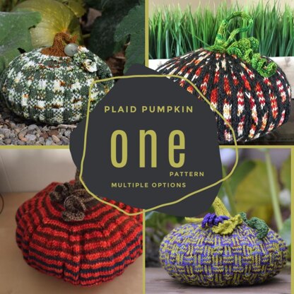 Plaid Pumpkin