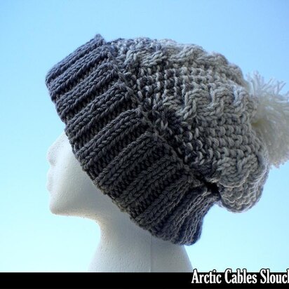 Arctic Cables Slouchy Hat