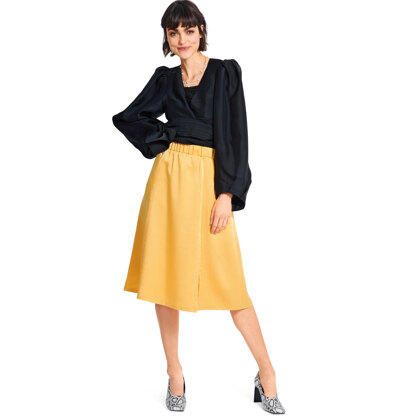Burda Style Easy Skirt B6027 - Paper Pattern, Size 34 - 48