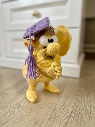 The alien Big Ear (only crochet, PDF)