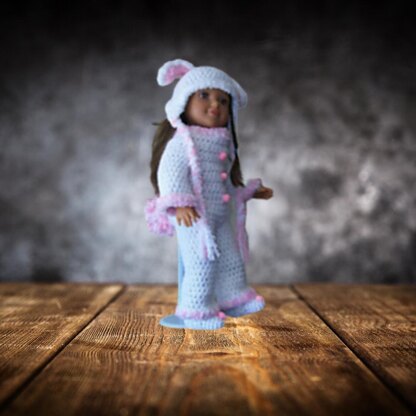 18" Doll Costume, Bunny