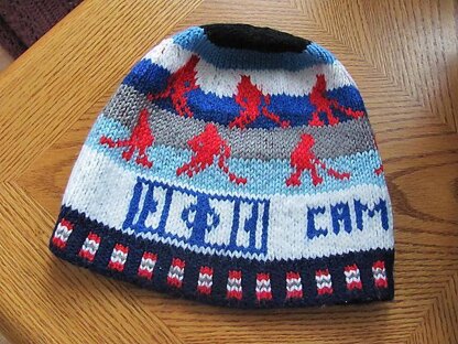 Ice hockey beanie