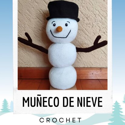 Muñeco de Nieve-Amigurumi