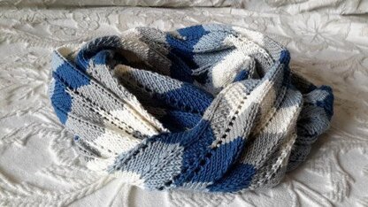 Sea Wave Infinity Scarf