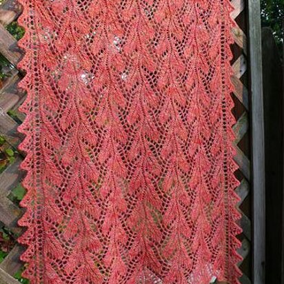 Twinings Stole - knitting pattern