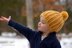 Awesome Knit Look Hat