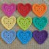 Granny Heart Coaster & Motif