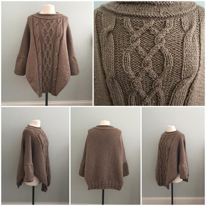 Asha Swoncho Sweater Poncho