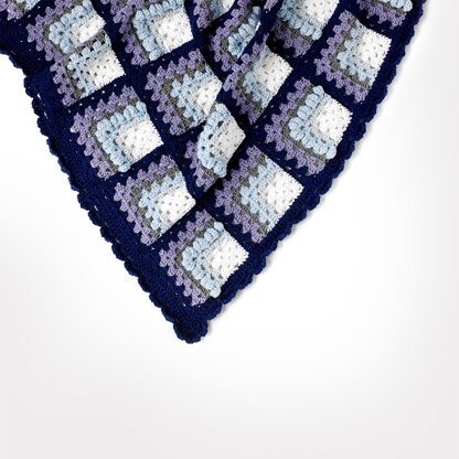 Amour Blanket - Free Crochet Pattern For Home in Paintbox Yarns Wool Mix Aran