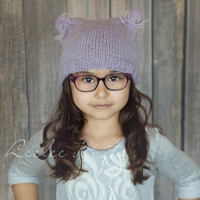 Soft Bear Hat - knitting pattern