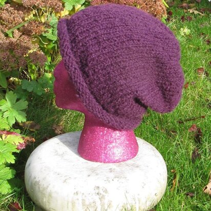 Chunky Roll Brim Slouch