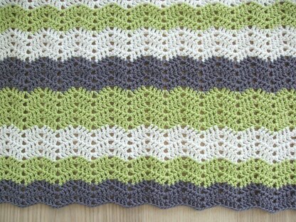 Ripple Stitch Blanket