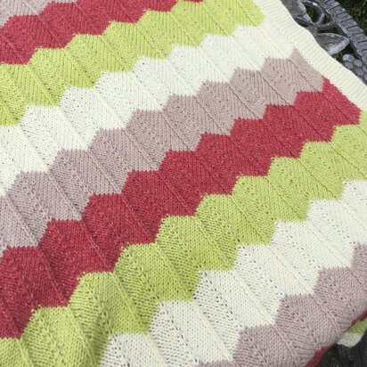 Chevron Baby Blanket