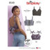 Simplicity Womenâ€™s' Bra Tops 8549 - Paper Pattern, Size A (XXS-XS-S-M-L-XL-XXL)