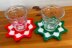Christmas flower coaster by HueLaVive II