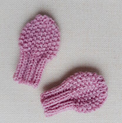 Pink Mist Mittens