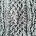Celtic Tower Cable Blanket