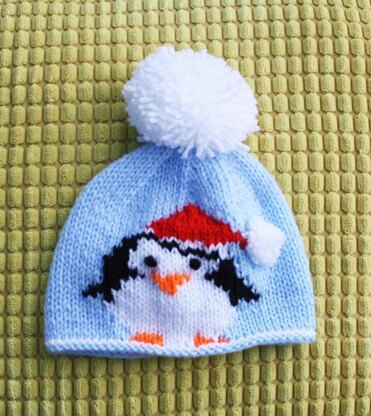 P3 Christmas Penguin Hats