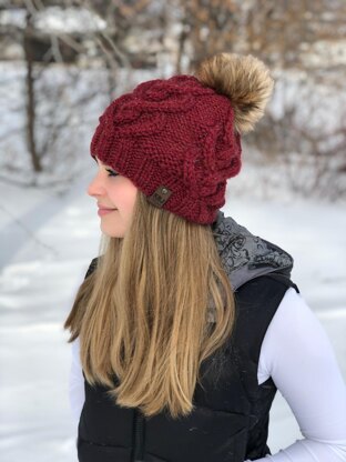 Knit Heart To Heart Beanie