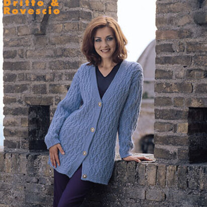 Cardigan in Adriafil New Zealand - Downloadable PDF - knitting pattern