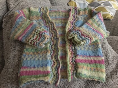 Baby poet cardigan