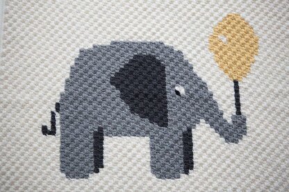 Ellen the Elephant Blanket