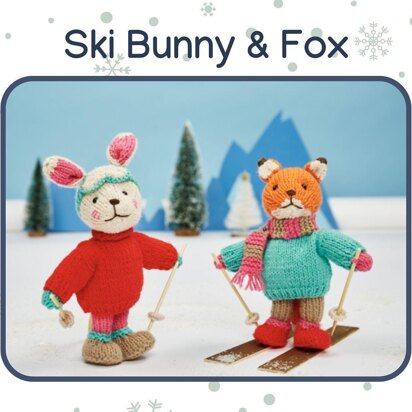 Ski Bunny and Fox