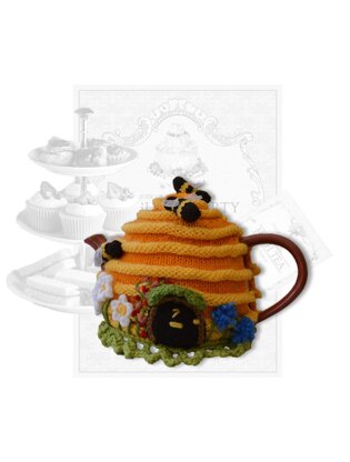 Bee Hive House Tea Cosy