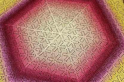 Wildflower Hexagon Blanket
