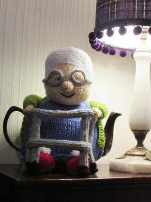 Granny and her Zimmer Tea Cosy