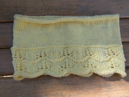 Easy Lace cowl