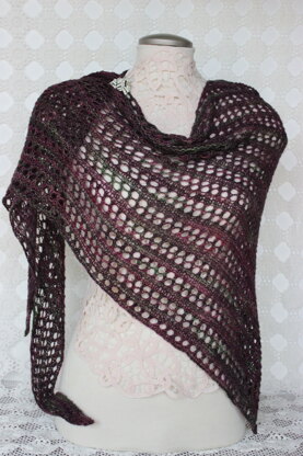 Malabrigo Sock Shawl