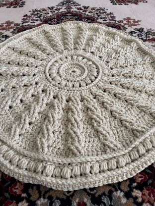 Wagon Wheel Rug