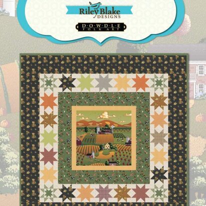 Riley Blake Thankful - Dowdle Folk Art - Downloadable PDF