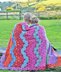 Rising Sun Crochet Blanket