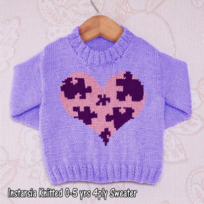 Intarsia - Heart of Pieces - Chart Only