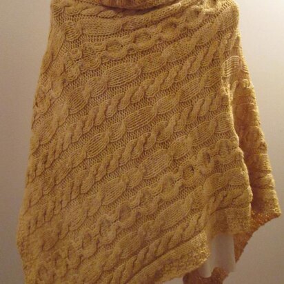 Golden Fleece Poncho