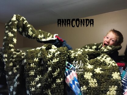 Anaconda Snake Blanket