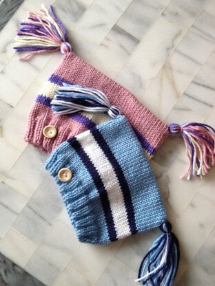 Baby tassel hats