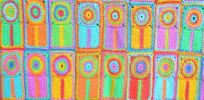 Baby Lollipops Crochet Blanket