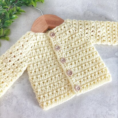 Criss Cross Baby Cardigan