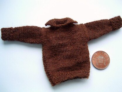 1:12th scale working man's sweater 1910-1925